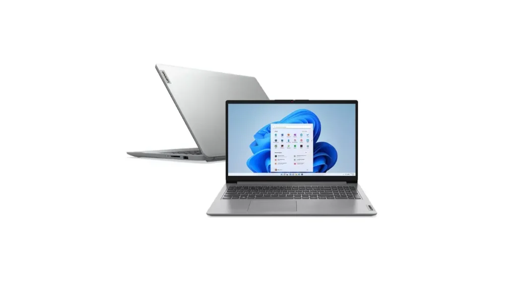 Ideapad 1 da Lenovo: Notebook com Core i3 e 8GB de RAM – Desempenho Equilibrado para Tarefas Diárias